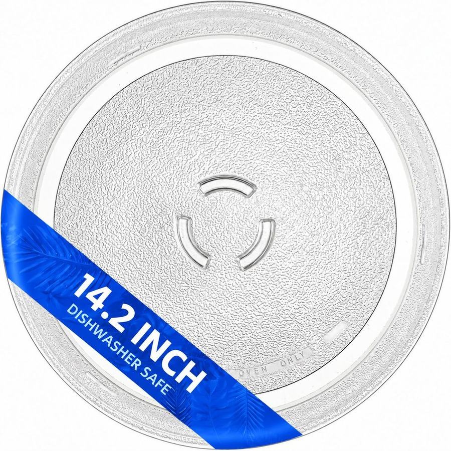 Crescent fitting microwave glass turntable plate, 360 mm